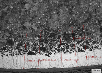 脫碳層厚度測(cè)試